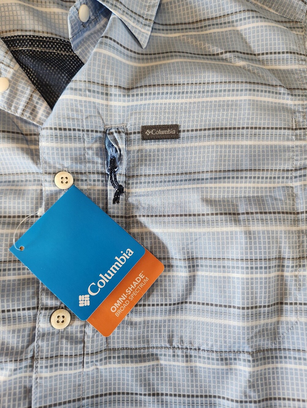 NWT Men's Columbia Shirt Size XS